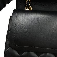 Load image into Gallery viewer, CHANEL Jumbo Matelasse Double Flap Black Lambskin Size 30