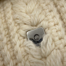 Load image into Gallery viewer, FENDI Mamma bucket White/Black16059 Wool Leather