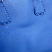 Load image into Gallery viewer, PRADA Briefcase 2way Handbag Blue2VE368_9Z2_F0NOF Saffiano LeatherLeather
