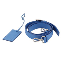 Load image into Gallery viewer, PRADA Briefcase 2way Handbag Blue2VE368_9Z2_F0NOF Saffiano LeatherLeather