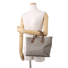 Load image into Gallery viewer, GUCCI 2way Handbag Brown473887 GG Supreme Leather