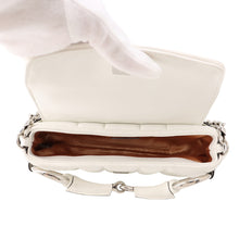 Load image into Gallery viewer, GUCCI Horsebit Chain Shoulder Bag White764339 AACU1 9014 Leather Size Small