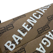 Load image into Gallery viewer, BALENCIAGA BBMonogram Shopper Bag Brown702699 PVC Size Small