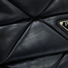 Load image into Gallery viewer, PRADA System Patchwork One-Shoulder Bag Black1BD291_2DMO_F0002 Leather