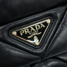 Load image into Gallery viewer, PRADA System Patchwork One-Shoulder Bag Black1BD291_2DMO_F0002 Leather