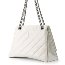 Load image into Gallery viewer, BALENCIAGA ChainShoulder Crash White716393210J09001 Leather Size Medium