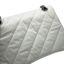 Load image into Gallery viewer, BALENCIAGA ChainShoulder Crash White716393210J09001 Leather Size Medium