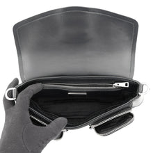 Load image into Gallery viewer, PRADA Re-Nylon Shoulder Bag block1BD295_2ATN_F0002 Nylon BrushedLeather