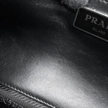 Load image into Gallery viewer, PRADA Re-Nylon Shoulder Bag block1BD295_2ATN_F0002 Nylon BrushedLeather