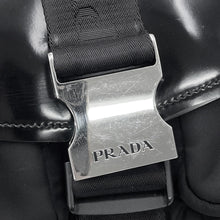 Load image into Gallery viewer, PRADA Re-Nylon Shoulder Bag block1BD295_2ATN_F0002 Nylon BrushedLeather