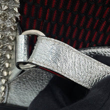 Load image into Gallery viewer, Christian Louboutin Explorer Funk Studded Backpack Silver3175044 Leather