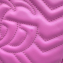 Load image into Gallery viewer, GUCCI GG Marmont Shoulder Bag Purple448065 Leather