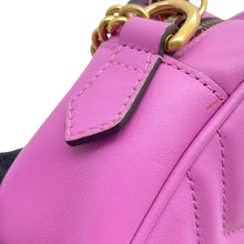 Load image into Gallery viewer, GUCCI GG Marmont Shoulder Bag Purple448065 Leather