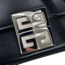将图像加载到图库查看器中,Givenchy 4G Cross Body Bag BlackBB50HDB15S-001 Calf Leather Size Small
