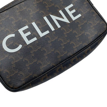 Load image into Gallery viewer, CELINE Triomphe Horizontal Messenger Bag Brown19450 2CIM 38OG PVC Leather Size Medium