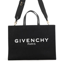 Load image into Gallery viewer, Givenchy G-Tote Tote Bag BlackBB50N2B1F1-001 Canvas Leather Size Medium