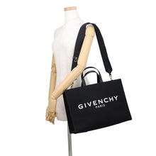 Load image into Gallery viewer, Givenchy G-Tote Tote Bag BlackBB50N2B1F1-001 Canvas Leather Size Medium