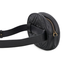 Load image into Gallery viewer, GUCCI GG Marmont belt bag Black491294 DSVRT 1000 Leather