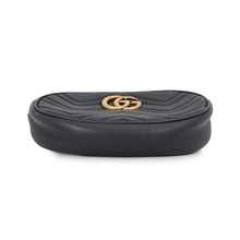 Load image into Gallery viewer, GUCCI GG Marmont belt bag Black491294 DSVRT 1000 Leather