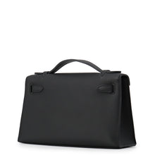 Load image into Gallery viewer, HERMES PochetteKelly Black Swift Leather