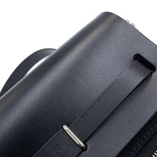 Load image into Gallery viewer, HERMES Herbag zip Black Toile H Vache Hunter Leather Size Mini