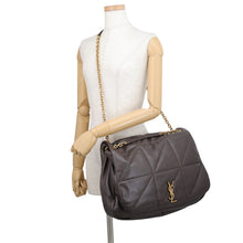 Load image into Gallery viewer, SAINT LAURENT PARIS Jamie 4.3 Chain Shoulder Bag Dark sweet chocolate805859AAB322877 Lambskin Size Large