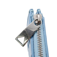 Load image into Gallery viewer, Bottega Veneta Fragment Card Case Light Blue Leather