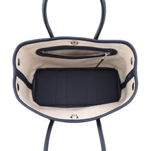 Load image into Gallery viewer, HERMES Neo Garden Blue Nuit Togo Leather Size 23