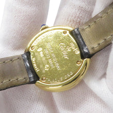 将图像加载到图库查看器中,CARTIER Mast Trinity W27mm SV925 Leather Silver DialW1010644