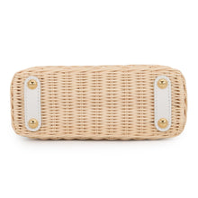 Load image into Gallery viewer, LOUIS VUITTON Capucines snowM26004 Rattan Cowhide Leather Size MINI