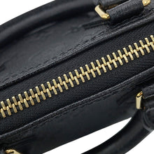 将图像加载到图库查看器中,LOUIS VUITTON Nano Speedy NoirM82450 Monogram Empreinte Leather