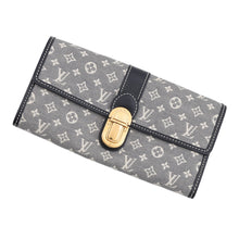 Load image into Gallery viewer, LOUIS VUITTON Portefeuille Sarah Gray/NavyM63007 Monogram Idylle