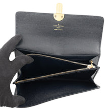 Load image into Gallery viewer, LOUIS VUITTON Portefeuille Sarah Gray/NavyM63007 Monogram Idylle