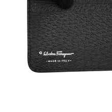 Load image into Gallery viewer, Ferragamo Gancini Bifold Wallet Black665571 311903 Leather