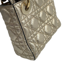 Load image into Gallery viewer, Dior Lady Dior 2way Bag Gold Leather Size Mini