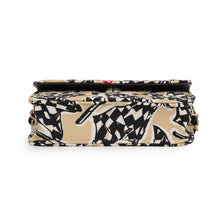 Load image into Gallery viewer, CHANEL Year-End Gift: Chain Shoulder Bag Beige/Multicolor Canvas