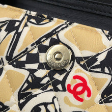 Load image into Gallery viewer, CHANEL Year-End Gift: Chain Shoulder Bag Beige/Multicolor Canvas