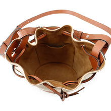 将图像加载到图库查看器中,LOEWE Balloon Shoulder Small Beige/BrownA710C31X02 Canvas Leather
