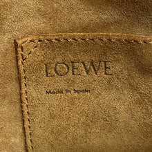 将图像加载到图库查看器中,LOEWE Balloon Shoulder Small Beige/BrownA710C31X02 Canvas Leather