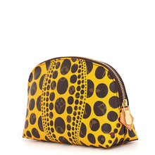 将图像加载到图库查看器中,LOUIS VUITTON LVxYK Pochette Cosmetic Yayoi Kusama JauneM47346 Monogram Pumpkin Dot