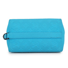 将图像加载到图库查看器中,LOUIS VUITTON Triangle Messenger - Limited Edition, Osaka Midosuji Store, 2020 Turquoise/NoirM55925 Monogram・Taurillon