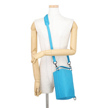 将图像加载到图库查看器中,LOUIS VUITTON Triangle Messenger - Limited Edition, Osaka Midosuji Store, 2020 Turquoise/NoirM55925 Monogram・Taurillon