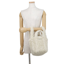 Load image into Gallery viewer, BALENCIAGA Everyday 2WAY Bag Ivory672793 Fur Leather