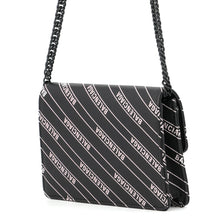 Load image into Gallery viewer, BALENCIAGA Monaco Chain Wallet Black/White561507 Leather