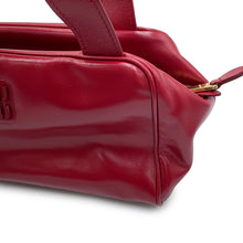 将图像加载到图库查看器中,MIUMIU Handbag Bowling Red5BB182 Leather