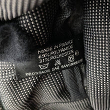 将图像加载到图库查看器中,HERMES Her Line Tote Gray Canvas Size GM