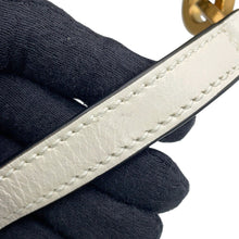 Load image into Gallery viewer, PRADA Dangle Top Handle White1BB137 Leather Size Mini