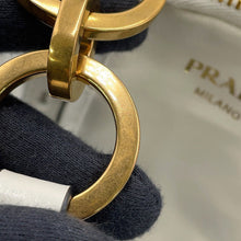 Load image into Gallery viewer, PRADA Dangle Top Handle White1BB137 Leather Size Mini