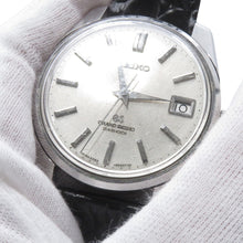 Load image into Gallery viewer, SEIKO Grand Seiko Second Model Date W36mm Stainless Steel Leather Silver Dial5722-9991