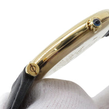 Load image into Gallery viewer, CARTIER Must Vendôme LM Vermeil W30mm SV925 Leather Ivory DialW1001853